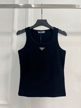 Prada black tank top for women